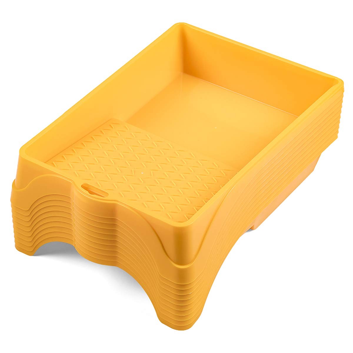 10 x paint trays, paint tray width 25 cm, length 36 cm, painting tray for wall paint…
