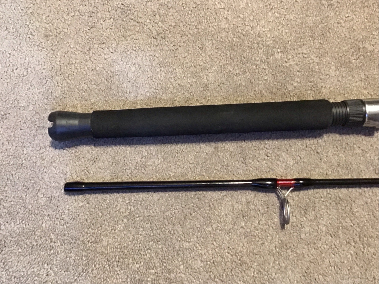 Shakespeare Ugly Stick 2pc 7’ Big Water Series 10/25lb Spinning Rod Lot S1