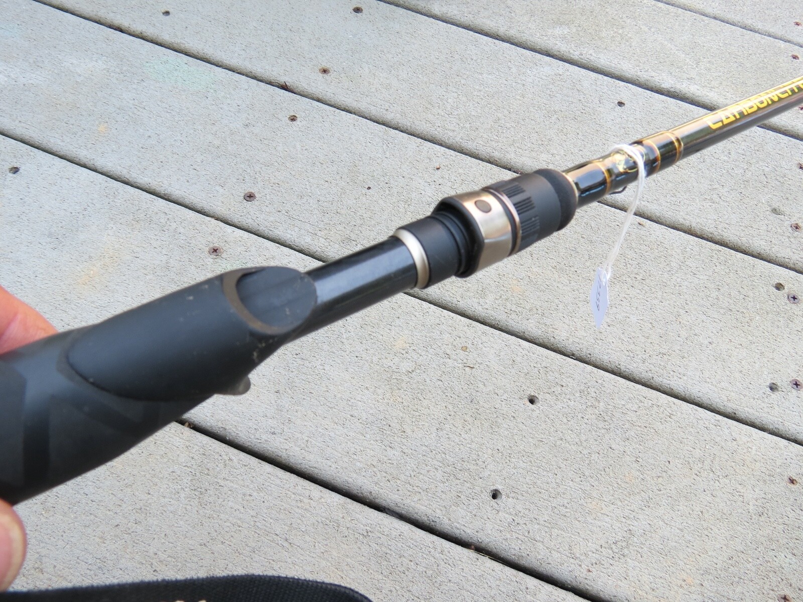 Bass Carbonlite bait casting fishing rod (lot#17339)
