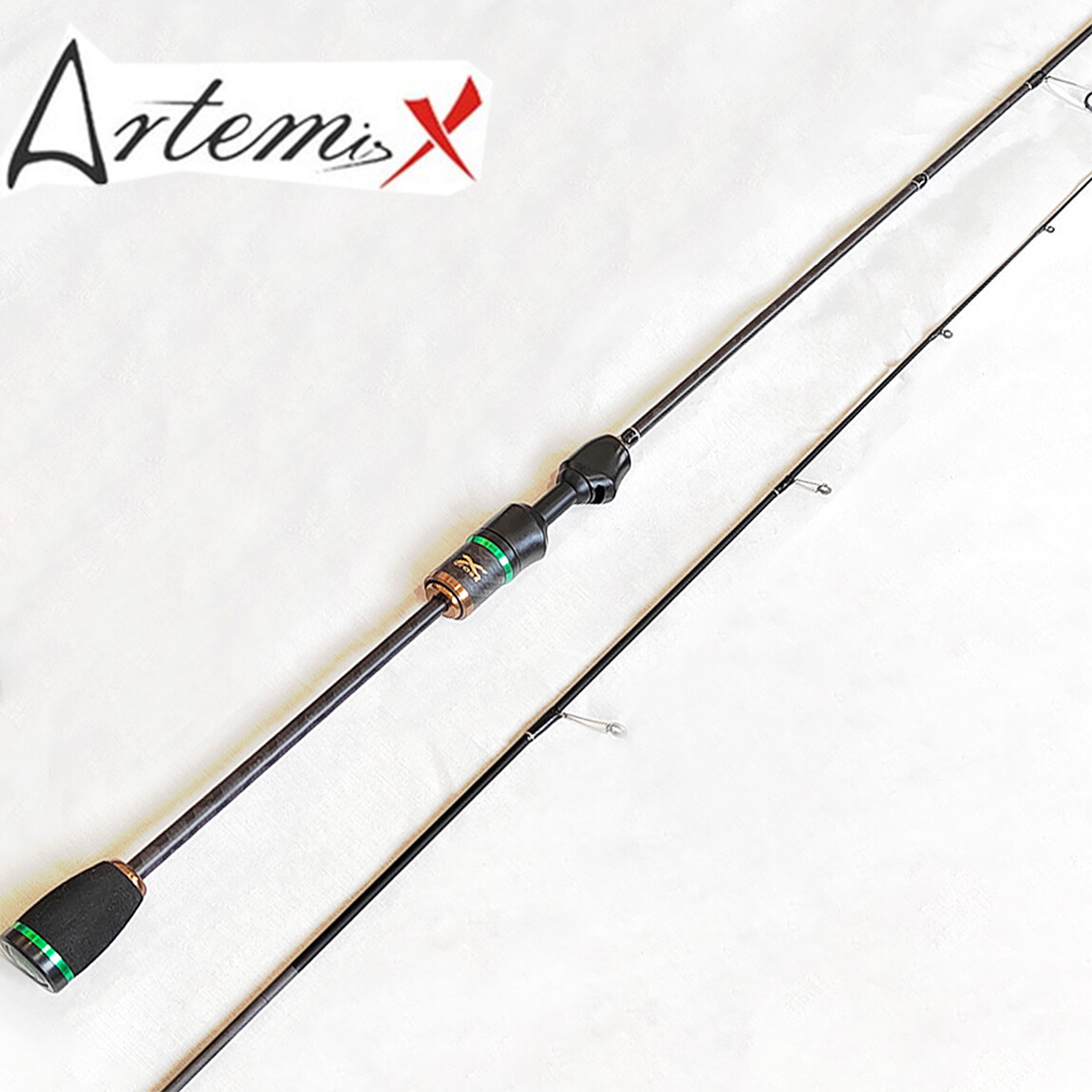ArtemisX Spinning Fishing Rod 5’6” 6′ 6’6” 1-6lb Ultralight Carbon Trout Rod
