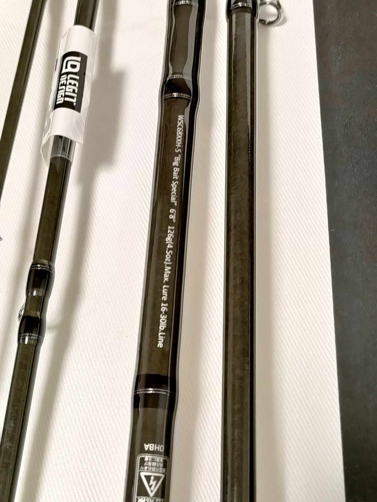 Legit Design Wild Side WSC68XXH-5 “Big Bait Special” 6’8″ grip + 4-piece