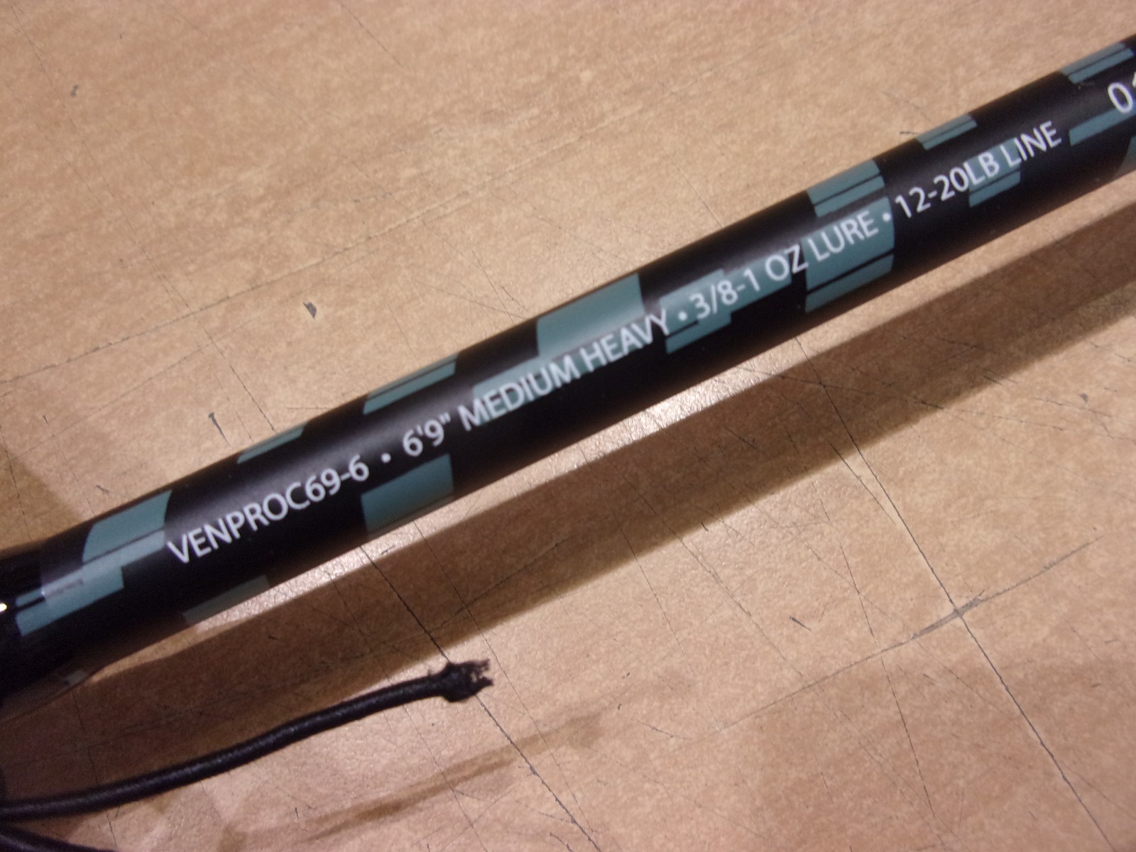 ABU GARCIA VENGEANCE PRO CASTING ROD 6 foot 9 inch Medium Heavy power