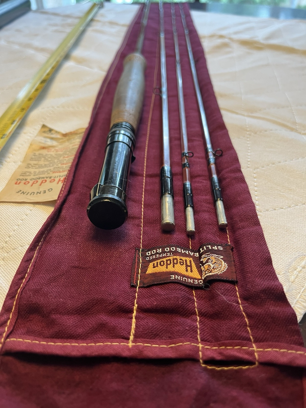 Blow Your Mind Condition – Heddon No. 17 Fly Rod – 8.5ft, 4pc, 2F, 4-1/2 Weight