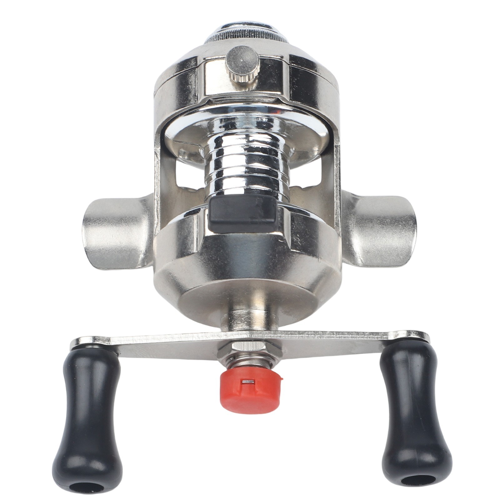 Compact Baitcasting Reel for Sea and Lake Fishing Lightweight Metal Build