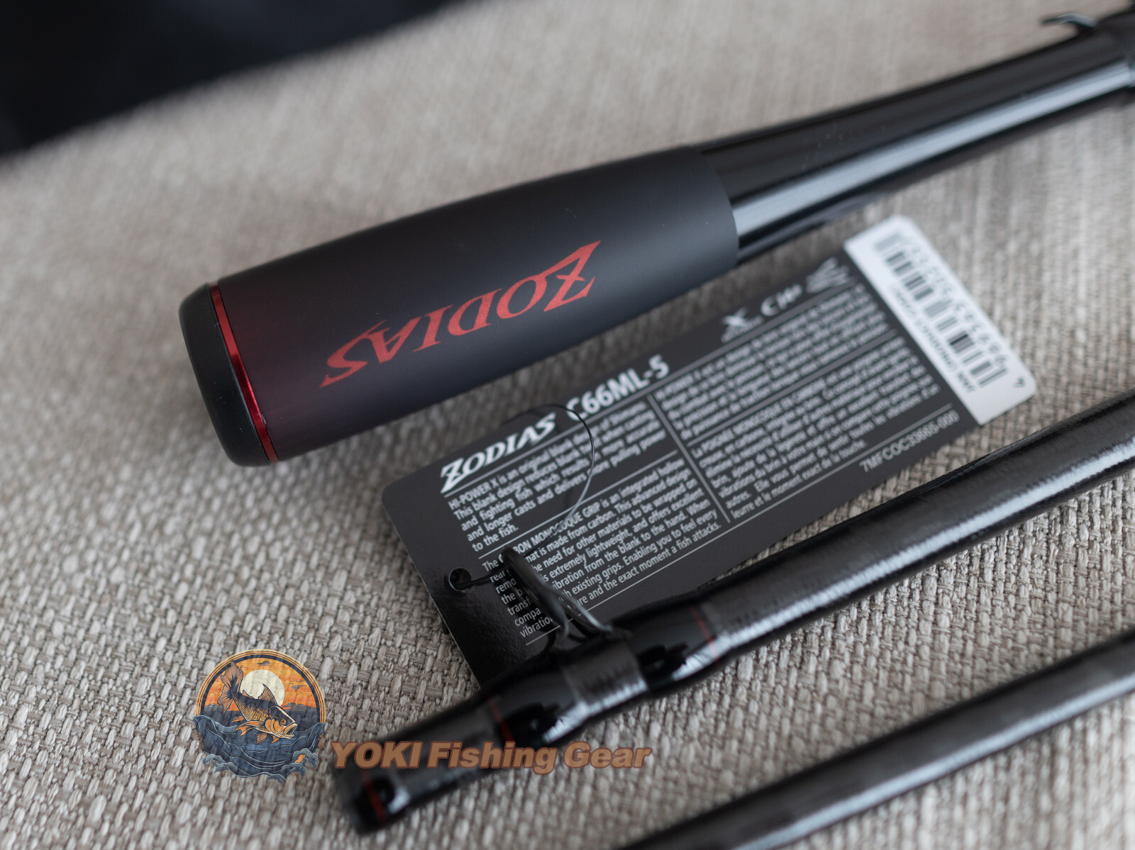 Shimano 21 ZODIAS Pack C66ML-5 Baitcasting Rod for Bass-Watch Our Product Video