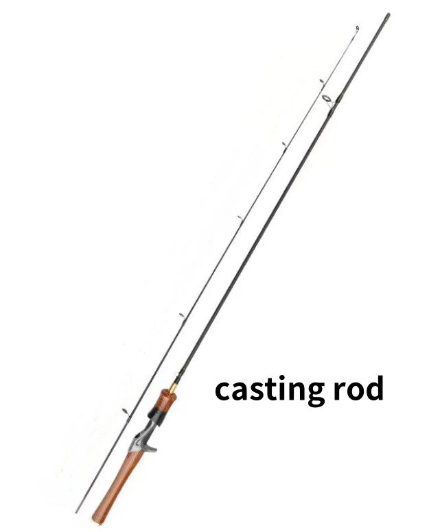 1.68M 1.8M Spinning Casting Rods Poles Lure Fishing Rod Carbon Fiber Ultralight