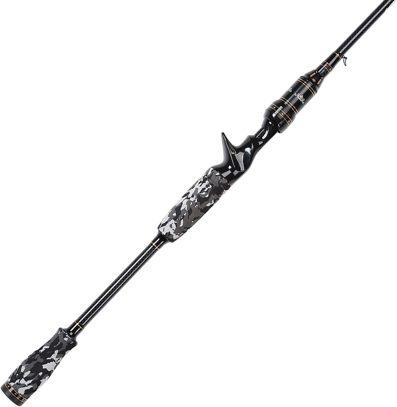 E Series – Camo Legend 2-Piece 7-Feet Casting Rod 24 Ton Carbon Fiber Baitcas…