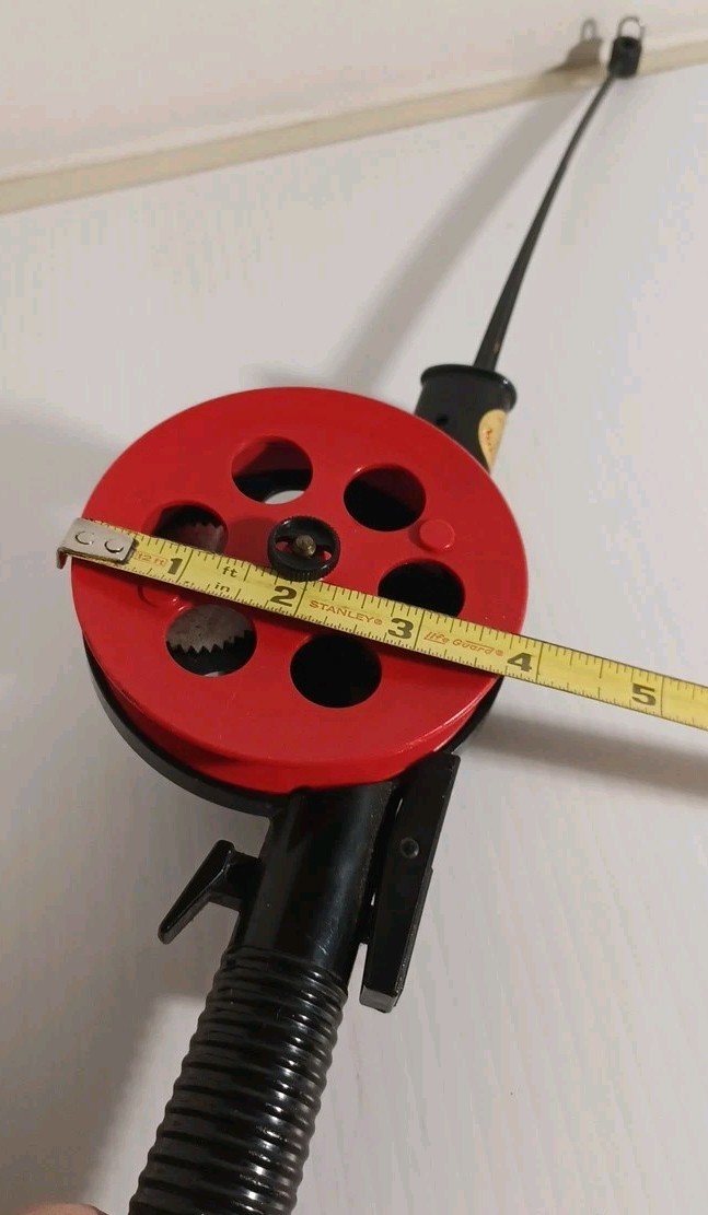 Vintage Normark Teho 2 Bumerang Thrumming Ice Fishing Rod Made In Finland