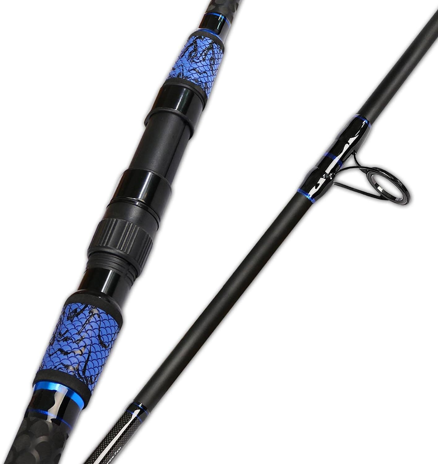 Surf Spinning Rod Graphite 2/3/4 Piece Travel Fishing Pole 8 9 10 12 13 15 FT