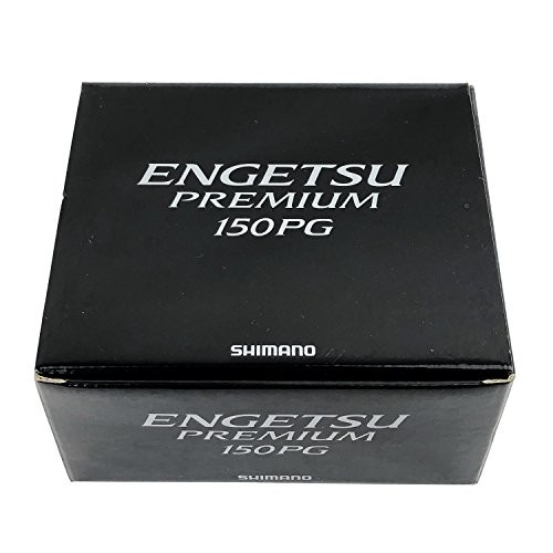 Shimano 18&quot Engetsu Premium 150PG Double-Axis Baitcasting Reel for Tairubber