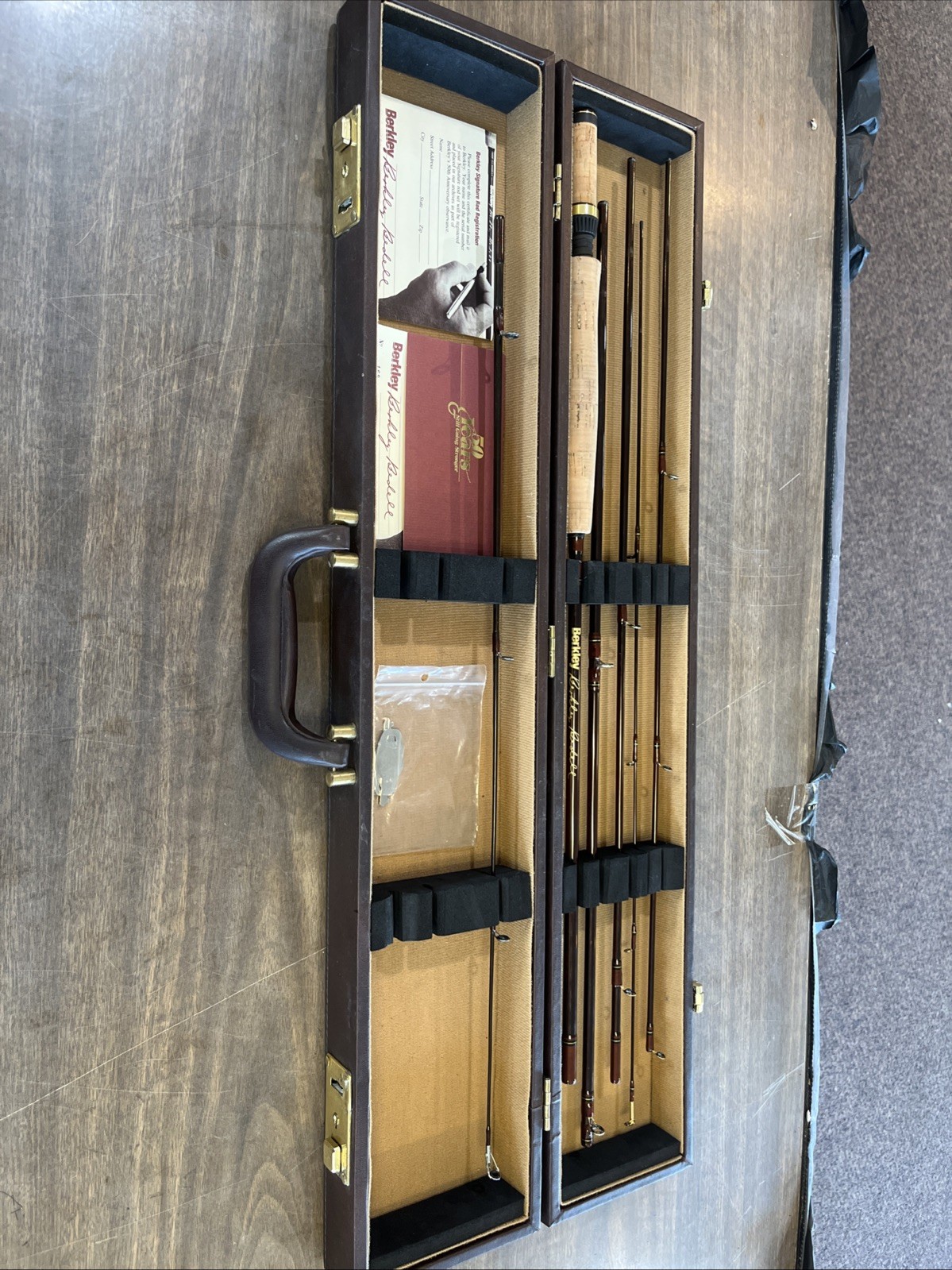 BERKLEY BEDELL 50TH ANNIVERSARY FLY ROD NICE *NEVER USED*