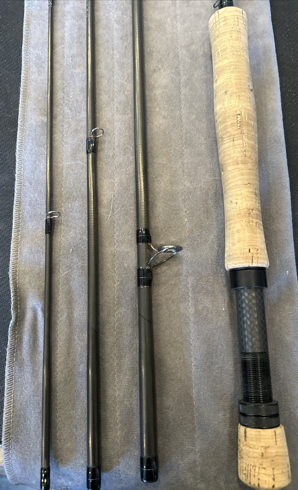 Vintage G Loomis GLX fly rod 9 Ft 9 wt 4 pc