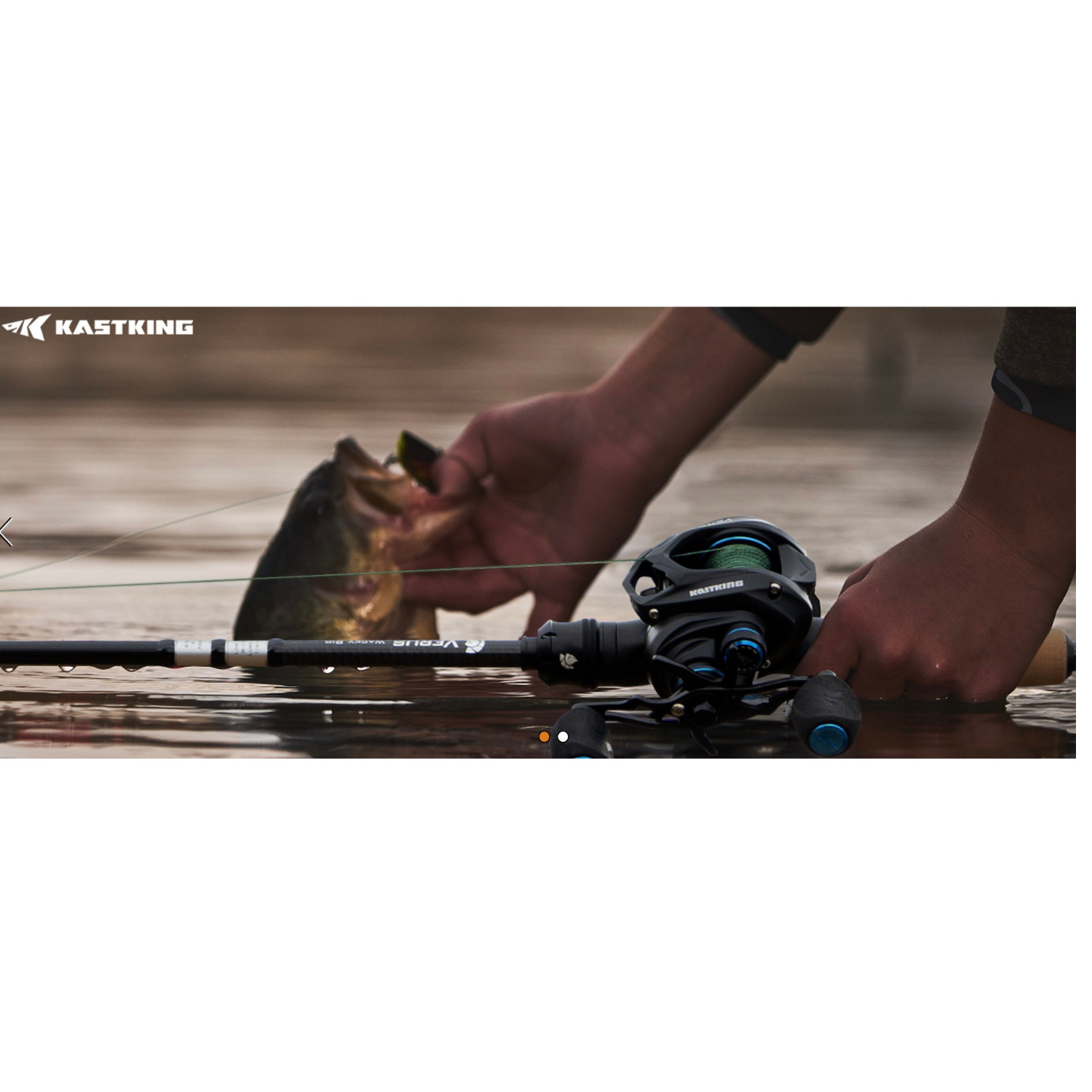 KastKing Verus 7ft Medium Fast Casting Rod Twin Tip IM6 Bass Fishing EVA