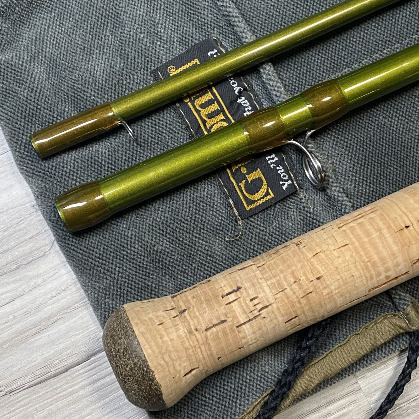 [Beautiful]G. Loomis ROARING RIVER Stinger GLX 15’0″ 10/11wt Fly Rod W/Tube Sock
