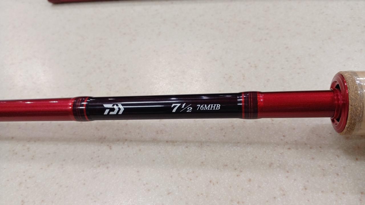 Daiwa Multi-Lure Bass Rod 7.5ft 125g 12-25lb 15-40g 4-Piece Fishing Pole