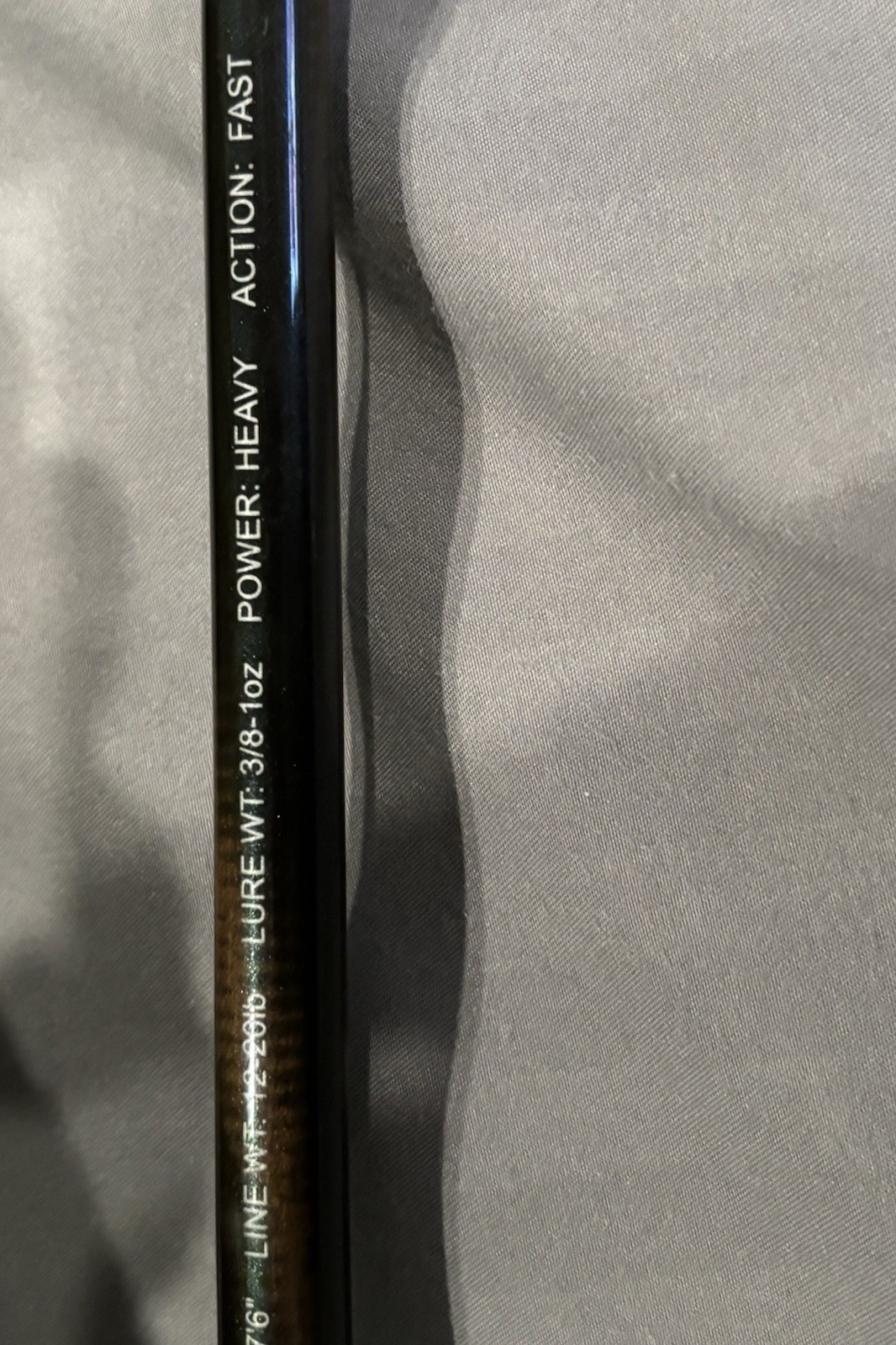Shimano Clarus CSC-76H 7’6” Heavy Fast Casting Rod Graphite Cork IM-7