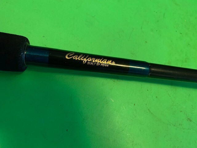 CALIFORNIAN BUILT BY PENN 6 FOOT 6 INCH 30 TO 60 POUND CONVENTIONAL FISHING ROD