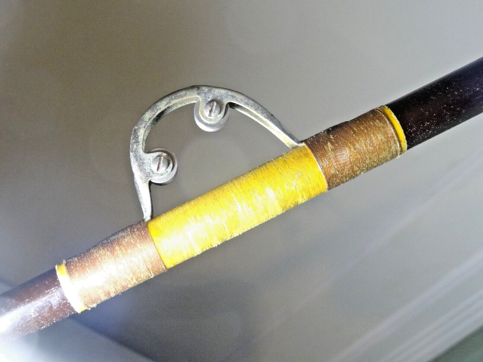 IGFA 80 Fishing Rod Only Vtg. HI Horrocks Ibbotson Power Glass Roller Guides