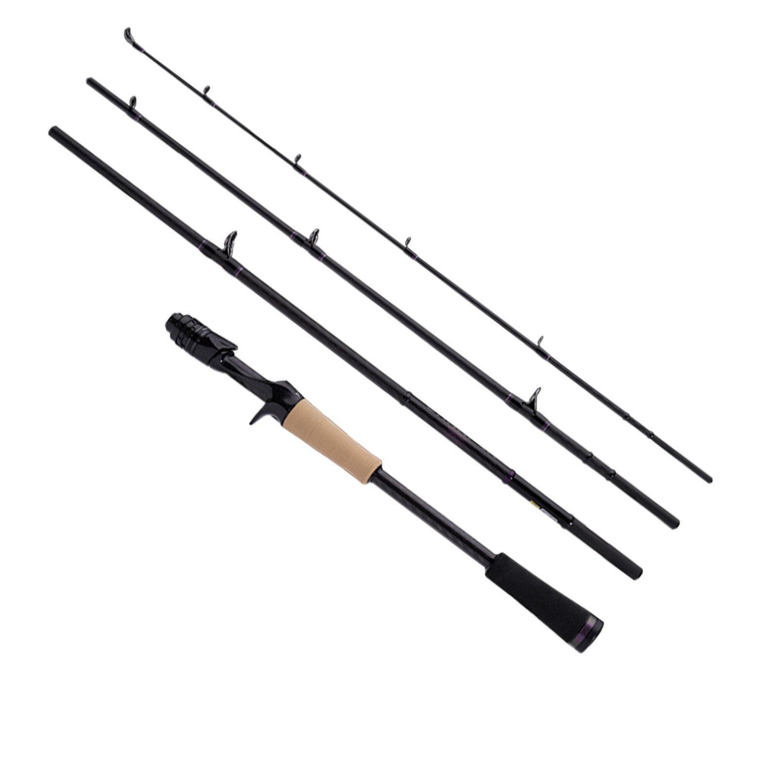 PURELURE SHARPEN Universal Travel Spinning Casting Lightweight Portable Lure Rod