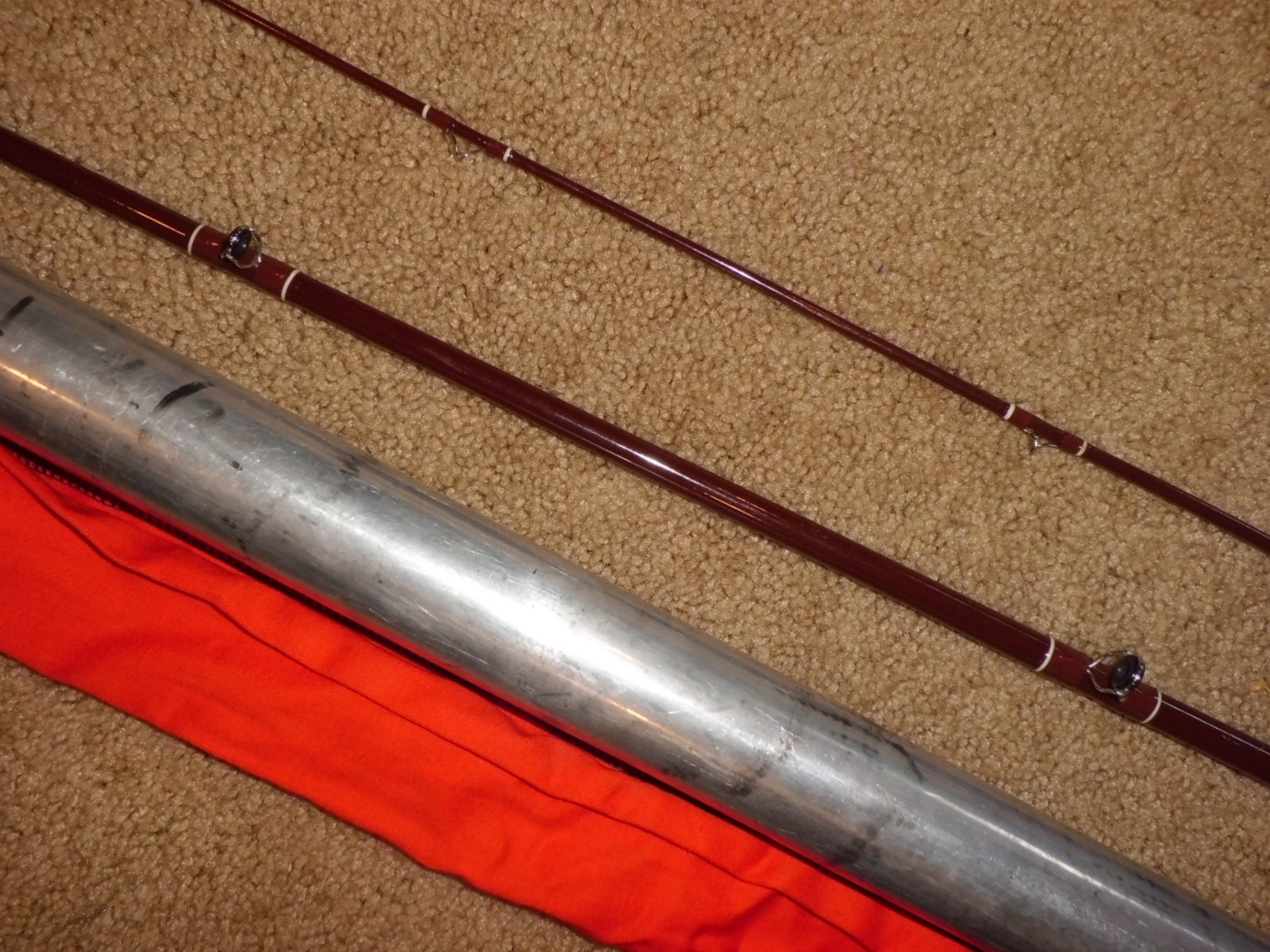 Vintage FENWICK Woodstream FF858 Fly 8’6″ Rod made in USA- 8 fly line- # S45764