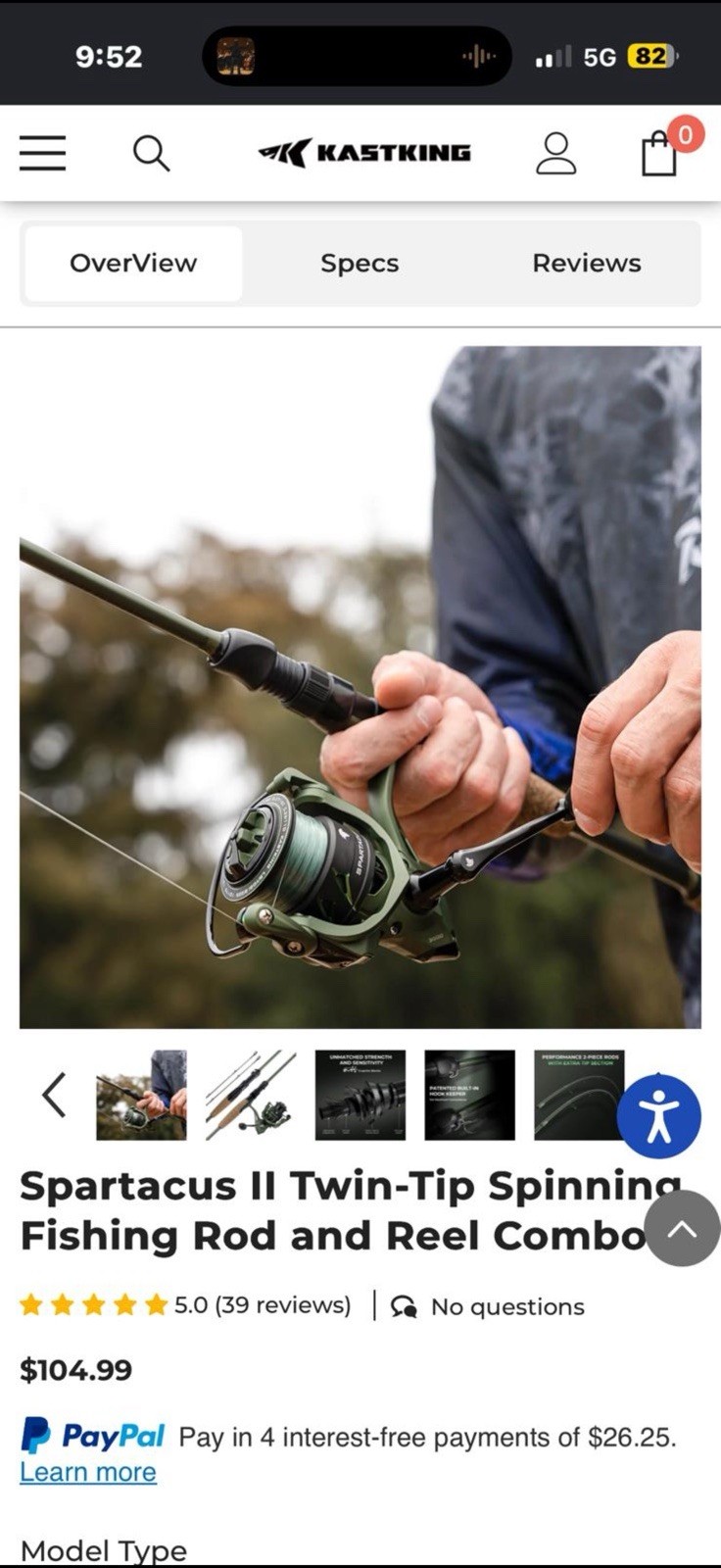 KastKing Spartacus II Fishing Rods – IM6 Graphite Blanks Casting & Spinning Rods