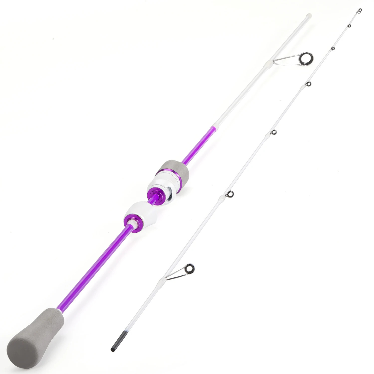 2 Sections 1.68M/1.8M Casting/Spinning Fishing Rod High Sensitivity Carbon Light
