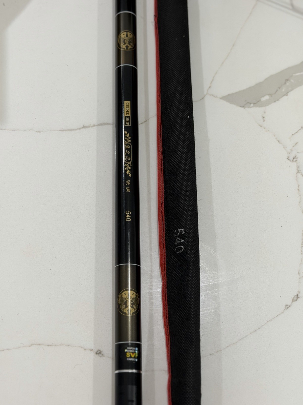 This Item Is A 5.4-meter (540 Cm) Telescopic Carbon Fiber Fishing Rod