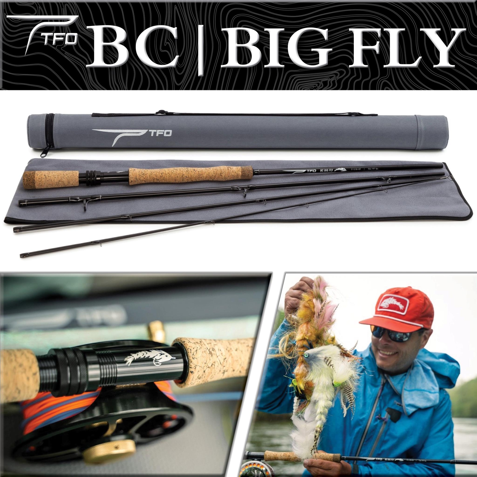 TFO BC Big Fly 8wt 9’0″ Fly Rod | Lifetime Warranty – FREE SHIPPING