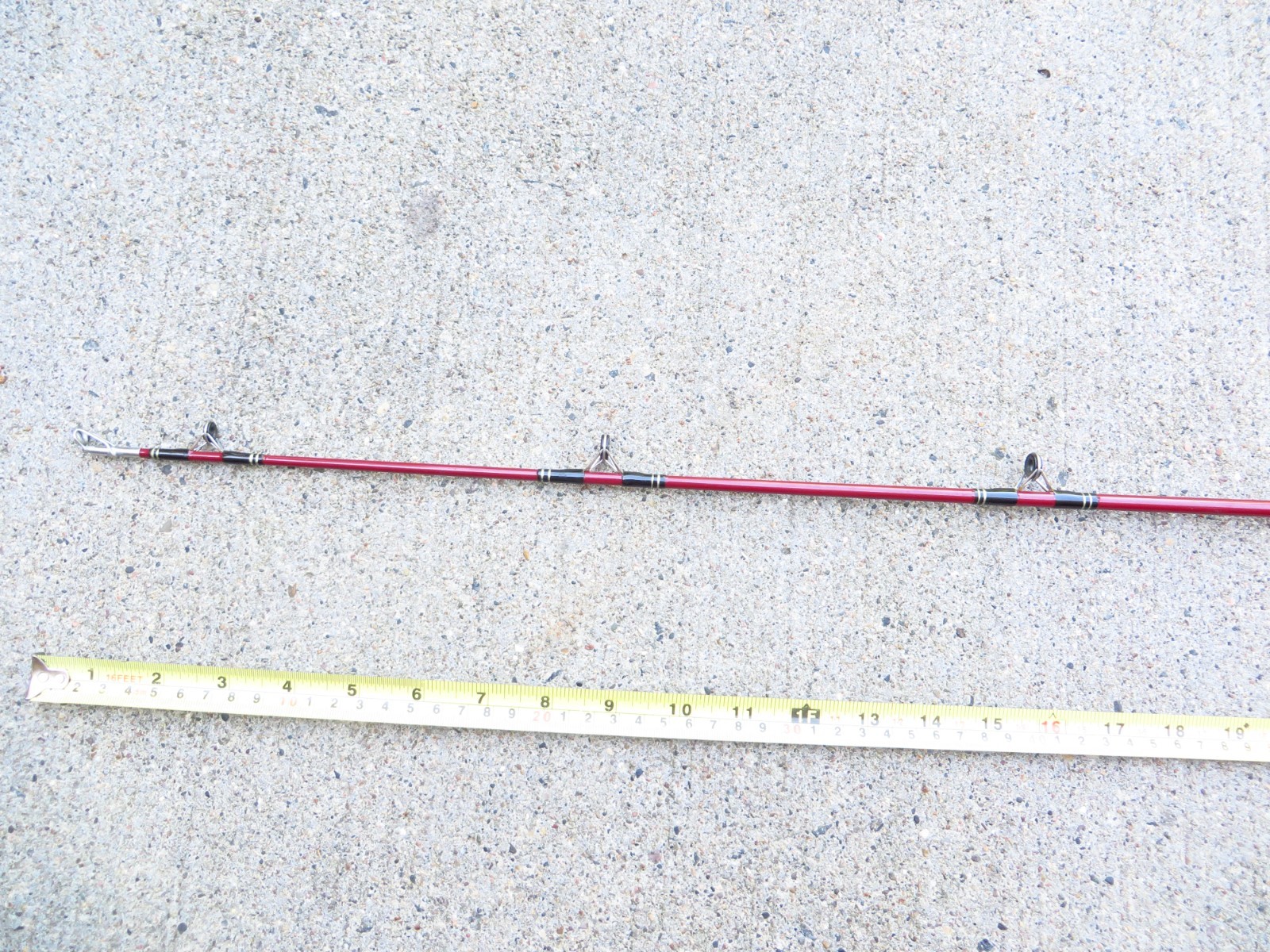 Vtg Garcia 8300C 52″ One-Piece Light Action 8-20lbs. Bait Casting Rod, USA Made