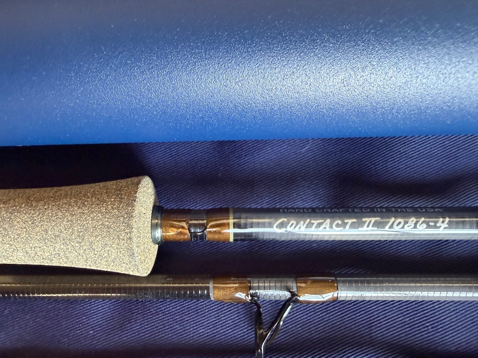 Thomas and Thomas Contact II 1086-4 10 ft 8 in 6wt 4 piece Euro Rod NEW