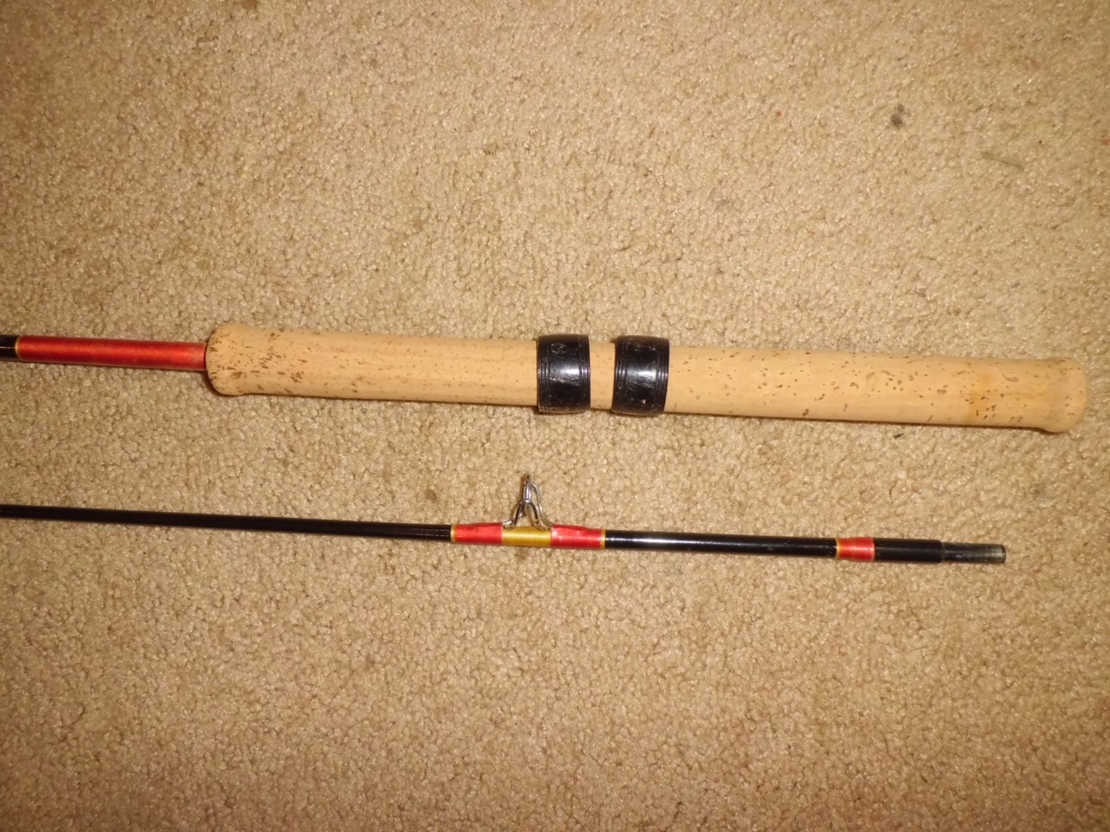 Vintage HARNELL Light Spinning 7′ Rod made in USA- 6-12lb