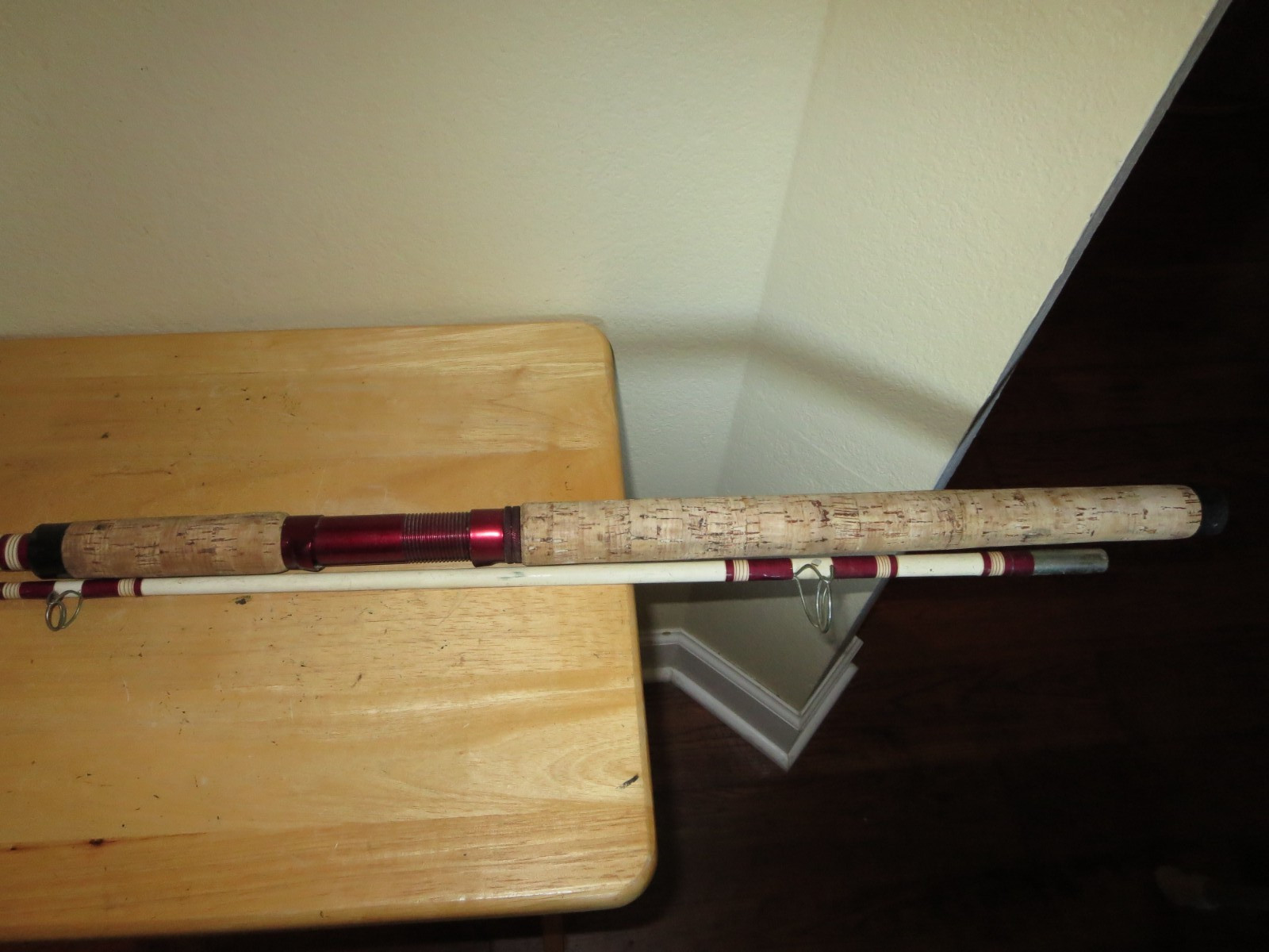 Vintage GARCIA CONOLON Surf Spinning 9′ Rod USA CONOGUARD Sealed Protection