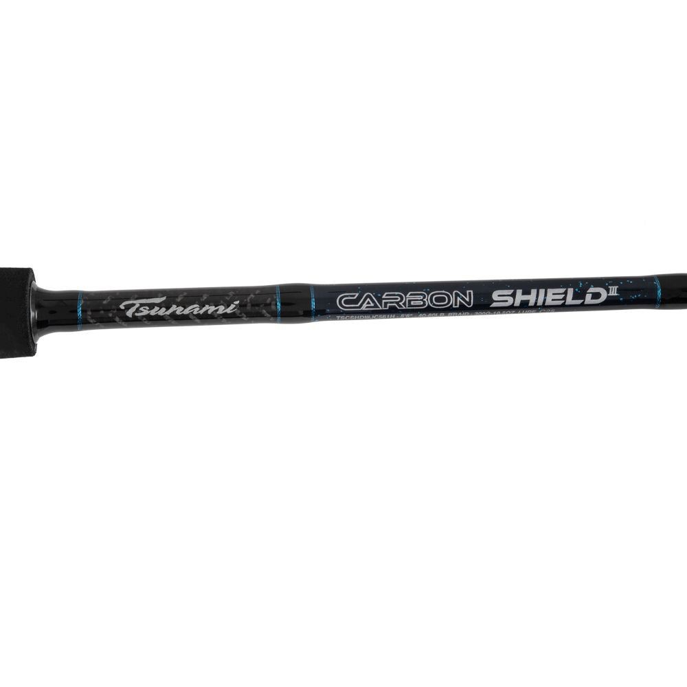 Tsunami Carbon Shield III 6’3″ MH Jigging Casting Rod – (TSCSHDJCIII631MH)
