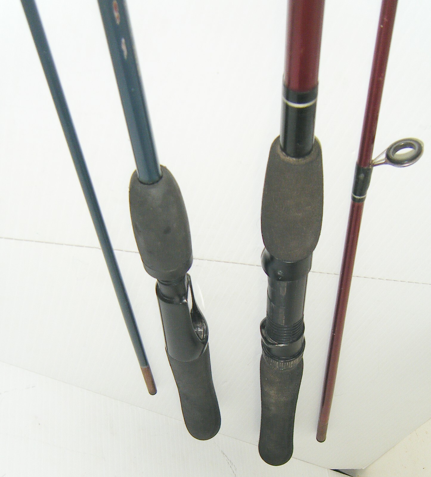 2 Shakespeare 2-Piece Spinning Rods- 1 Firebird 6’6” Med. – 1 Pro-Am 5’6” Light