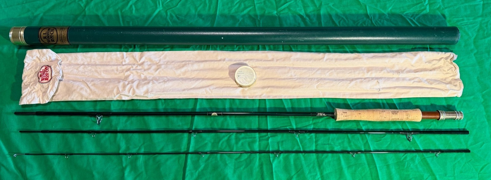 R.L. Winston LT 9′ 6wt 3 3/4oz 3 Pc Fly Rod – Near Mint! #55348