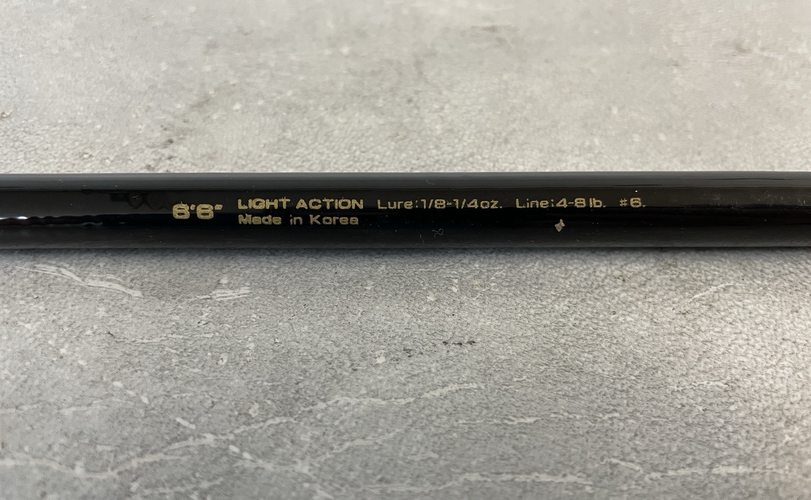 Daiwa Apollo Light Action 6.5’ Backpacking 6-pc Fishing Spinning Rod AG666BP