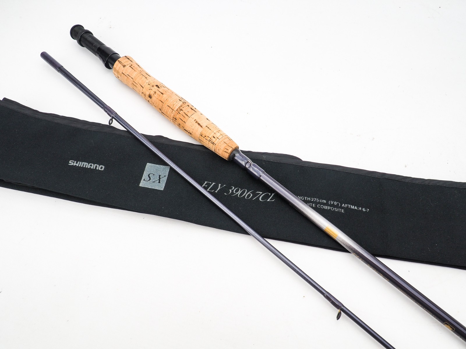 SHIMANO FLY 39067CL 9′ #6/7 GRAPHITE TROUT FLY ROD