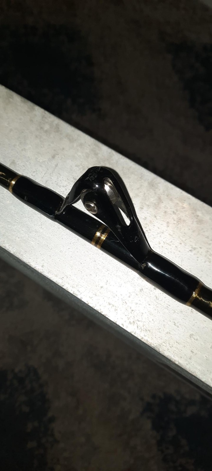 Shimano 80 lb class ROD & BENT BUTT complete
