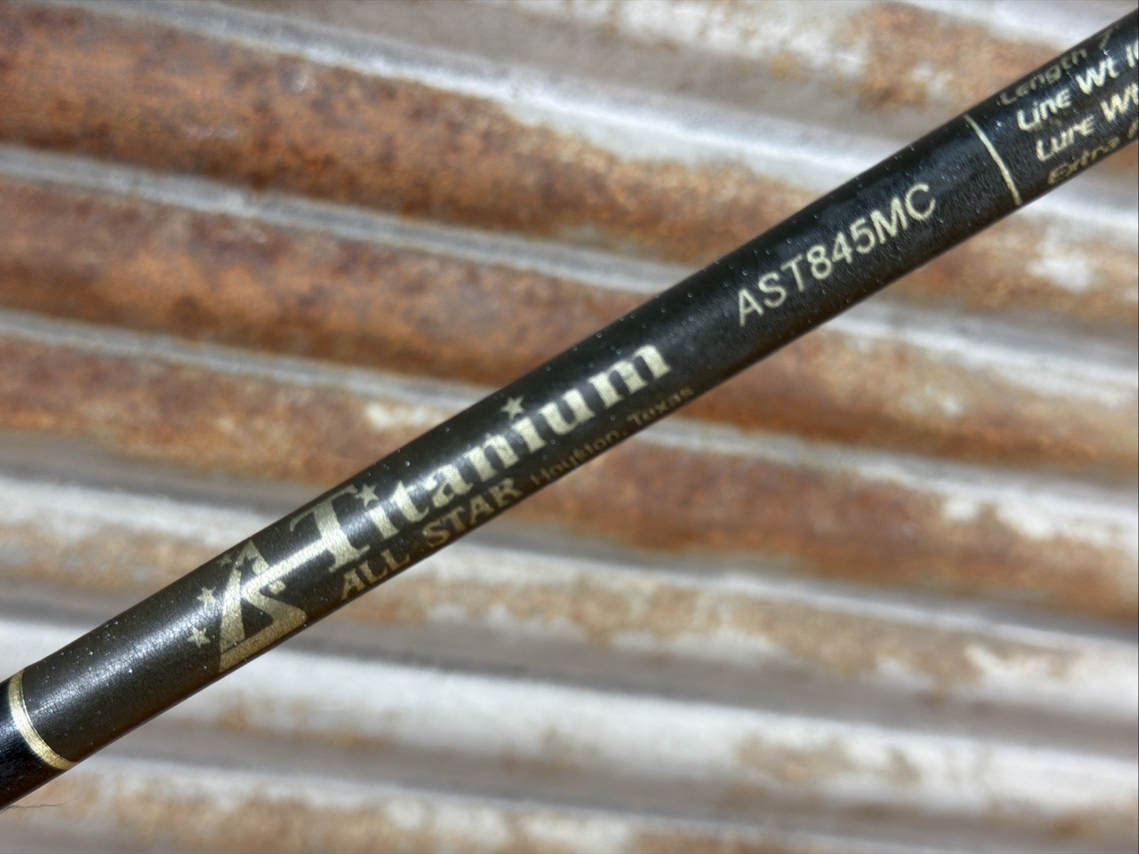 All Star Titanium AST845MC 7′ Med Extra Fast Tommy Biffle Signature Series-RARE!