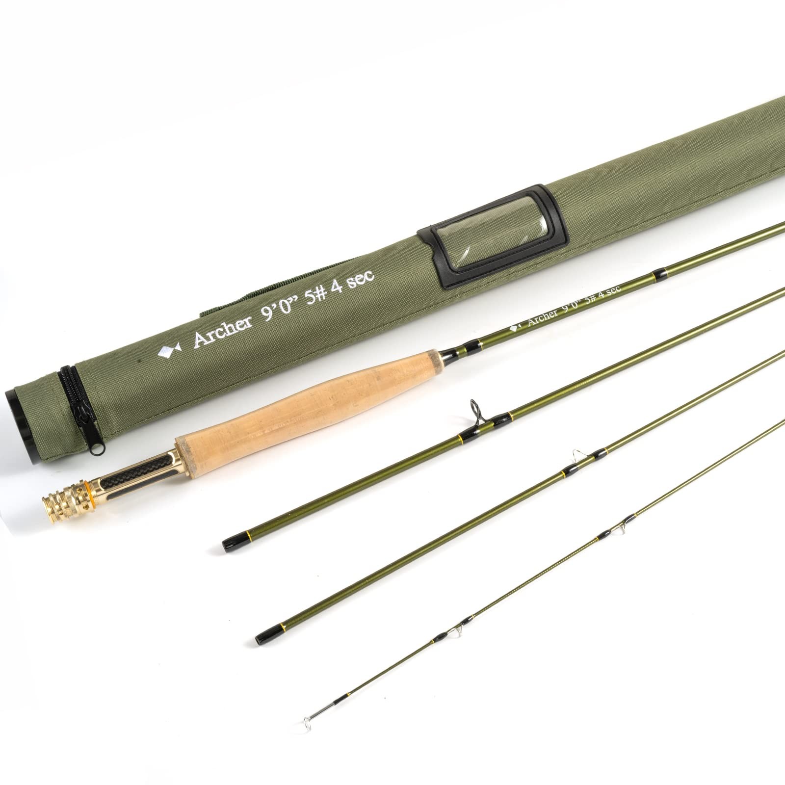 Angler Dream 9Ft 5Wt Archer Fly Fishing Rod 4 Section Cordura Tube