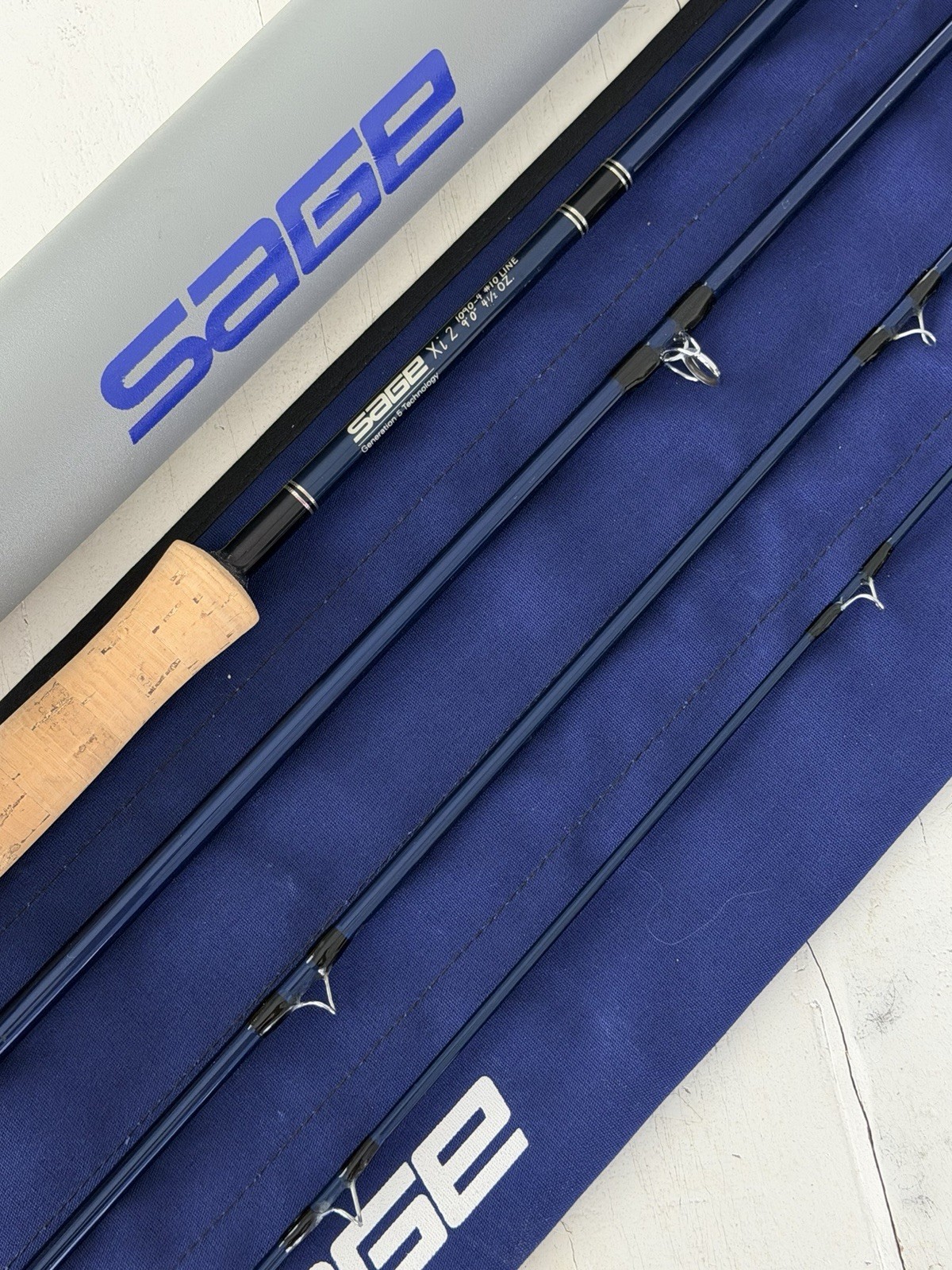 **BEAUTIFUL** 🔥 SAGE SALT Xi 2~ 10wt. 9’ft~4pc FlyRod!!🔥~LEGENDARY~🔥