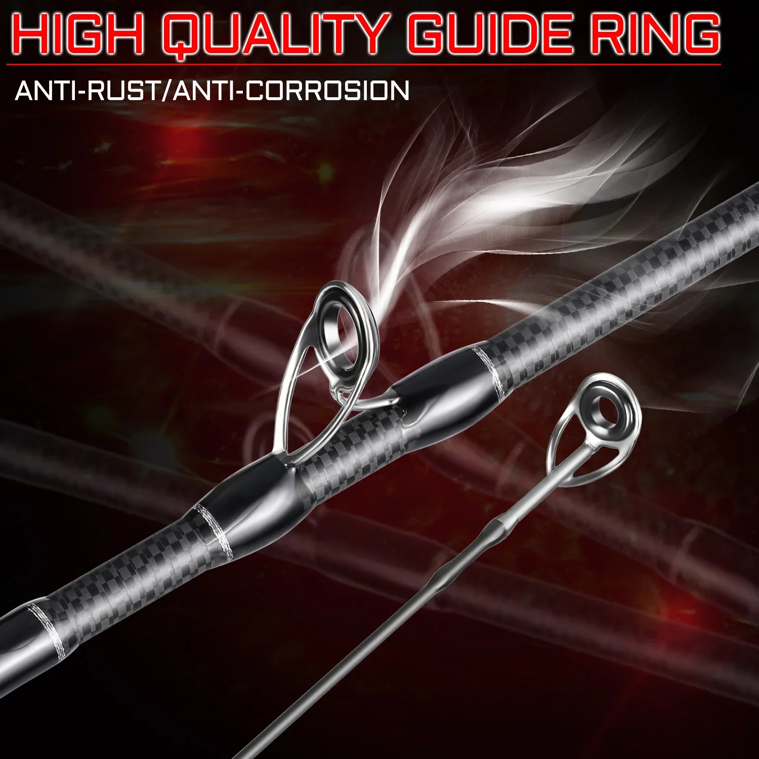 Sougayilang 1.8m 2.1m Lure Fishing Rod Carbon Fiber Spinning Casting Fishing Rod