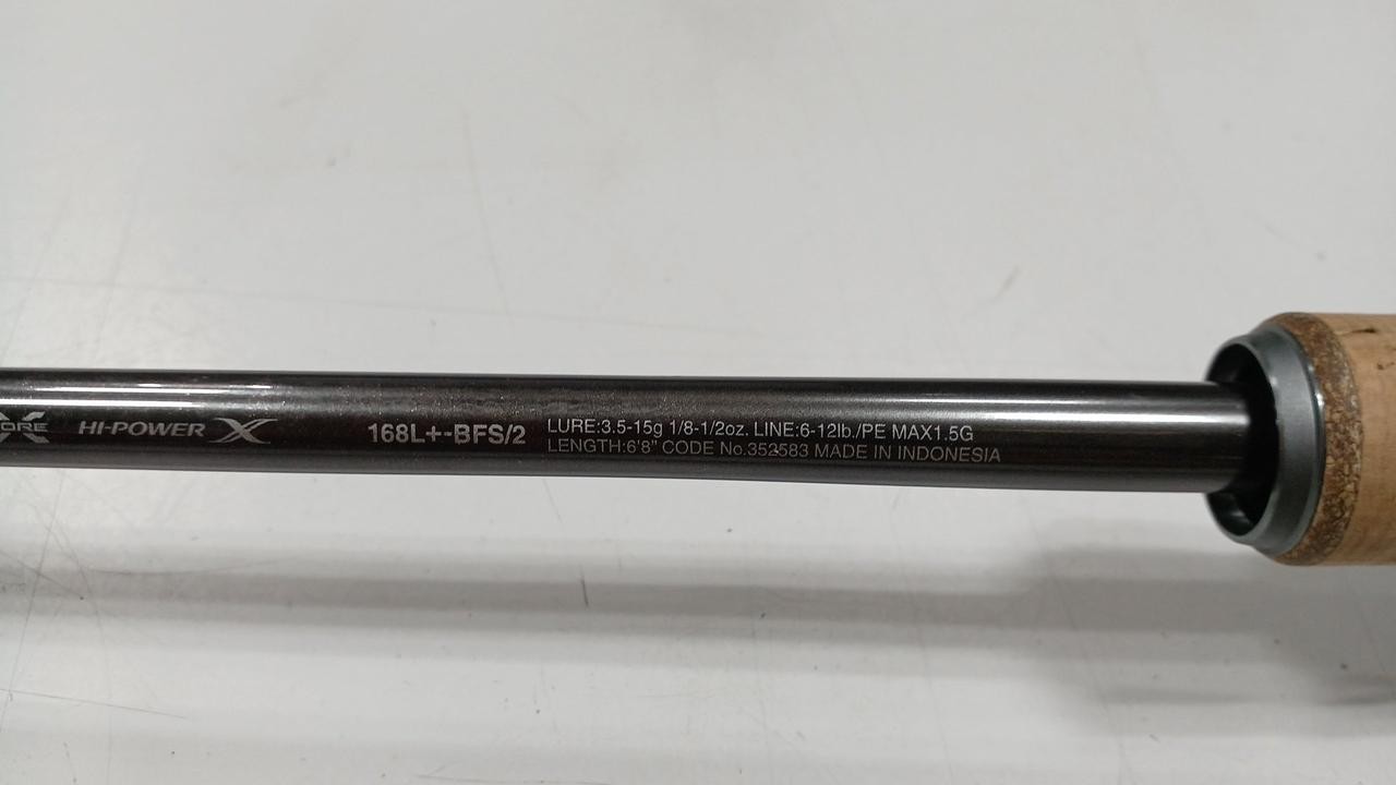 SHIMANO BANTAM168L+-BFS/2 bass rod