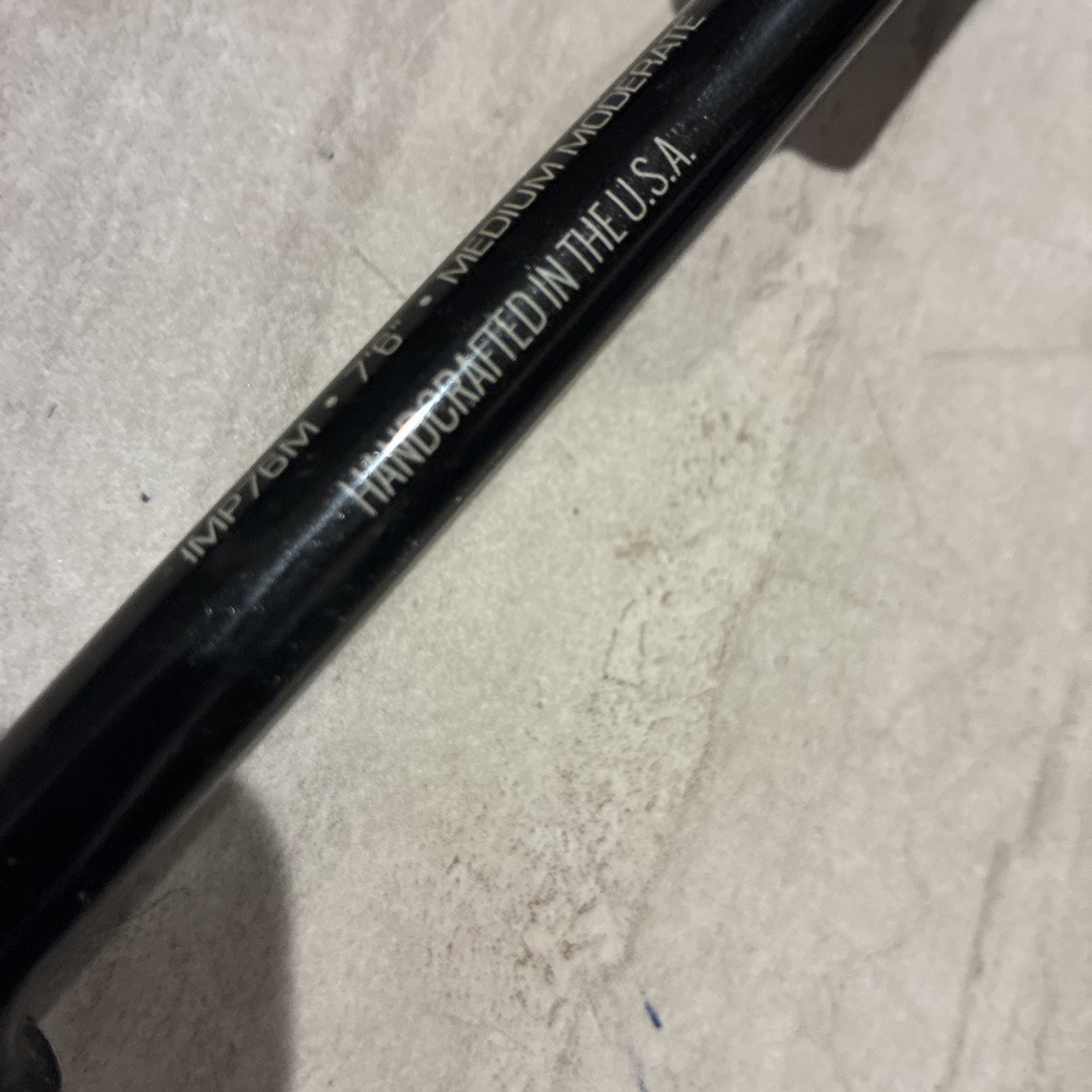 Impulse Custom Spinning Rod 7’6″ / 1 PC / 8-17 LB “Med moderate” Ex Used Cond