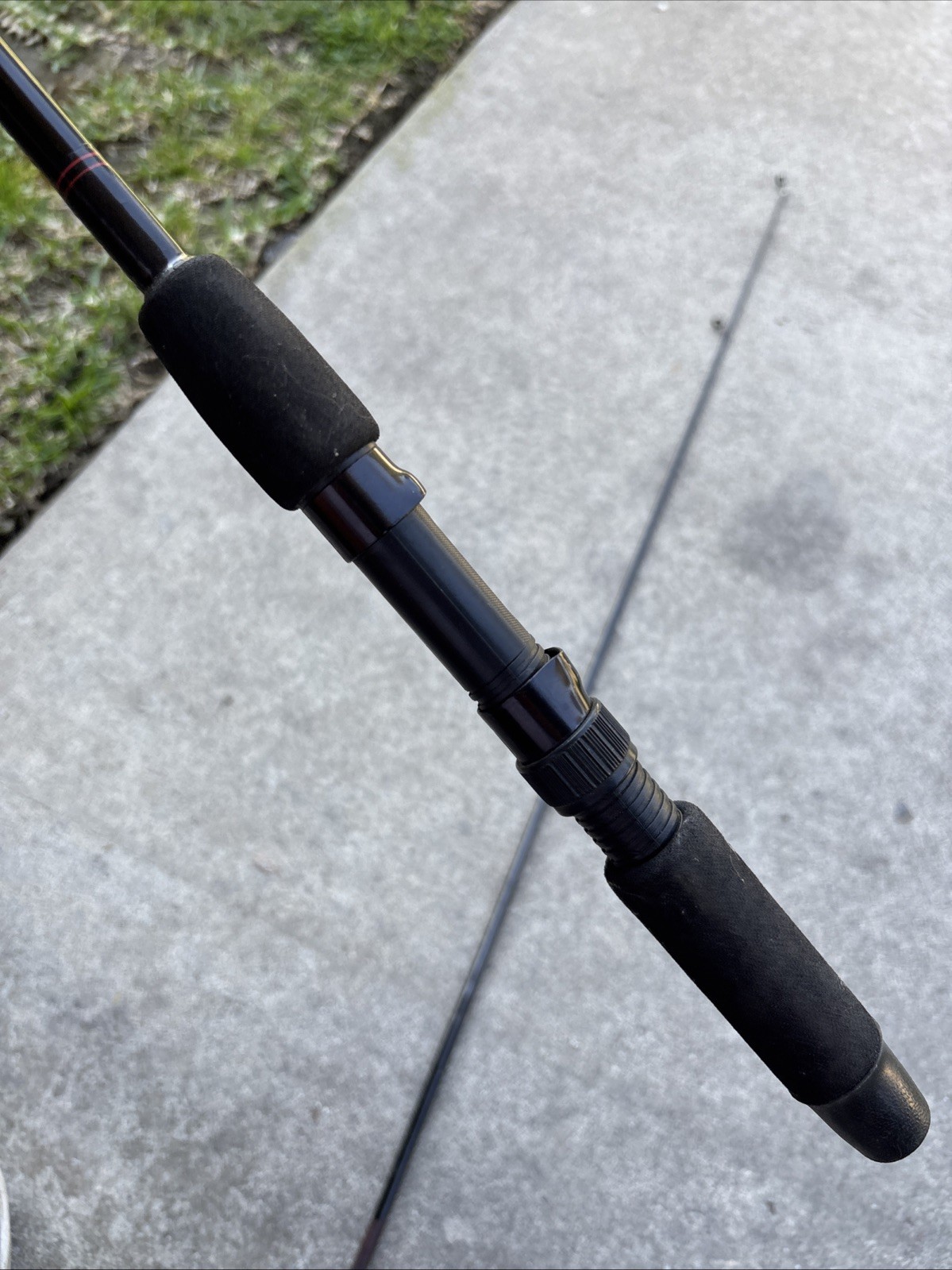 VTG Abu Garcia 400 Balanced 6’ Light Action BS60L Spin Fishing Rod 2-Piece READ!