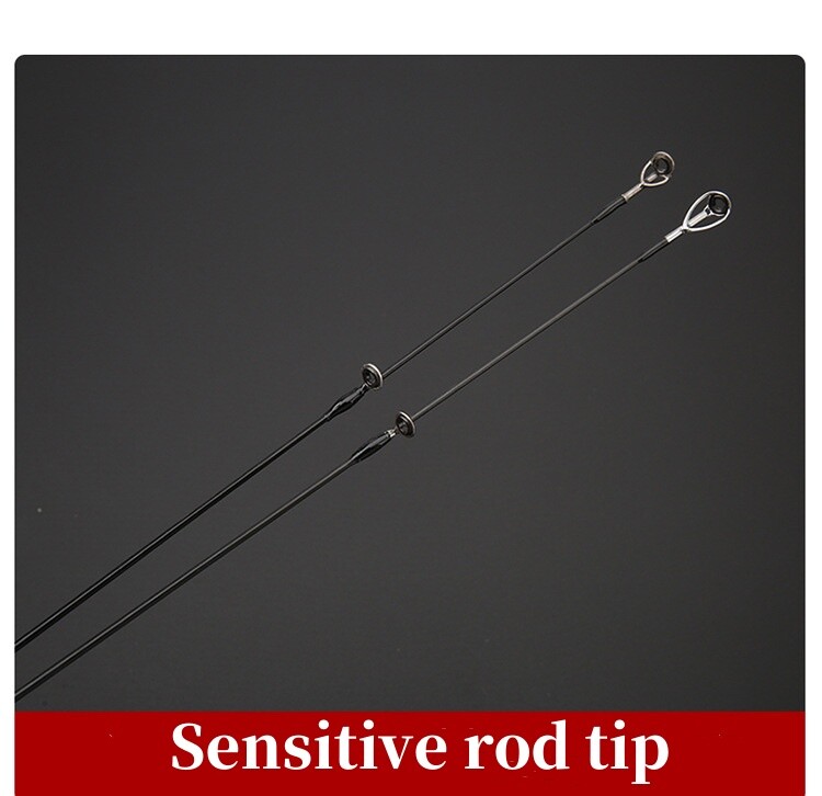 Fishing Rod Carbon Fiber Spinning/Casting Fishing Pole 1.68m/1.8m Bait Trout Rod