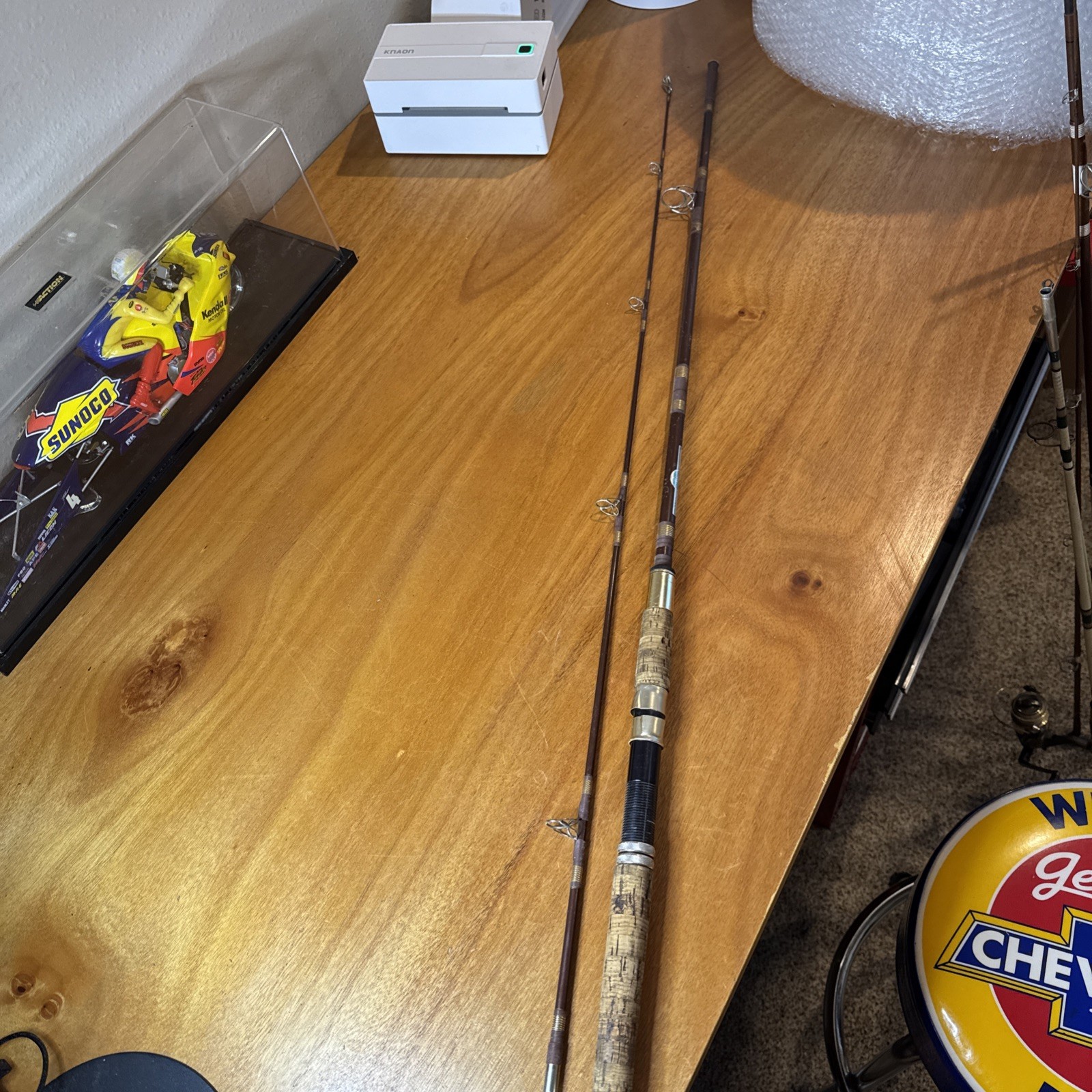 HEDDON, 6-1/2 Ft 2PC Spinning Rod. Model 946 VTG Great Cond, See Pictures Please