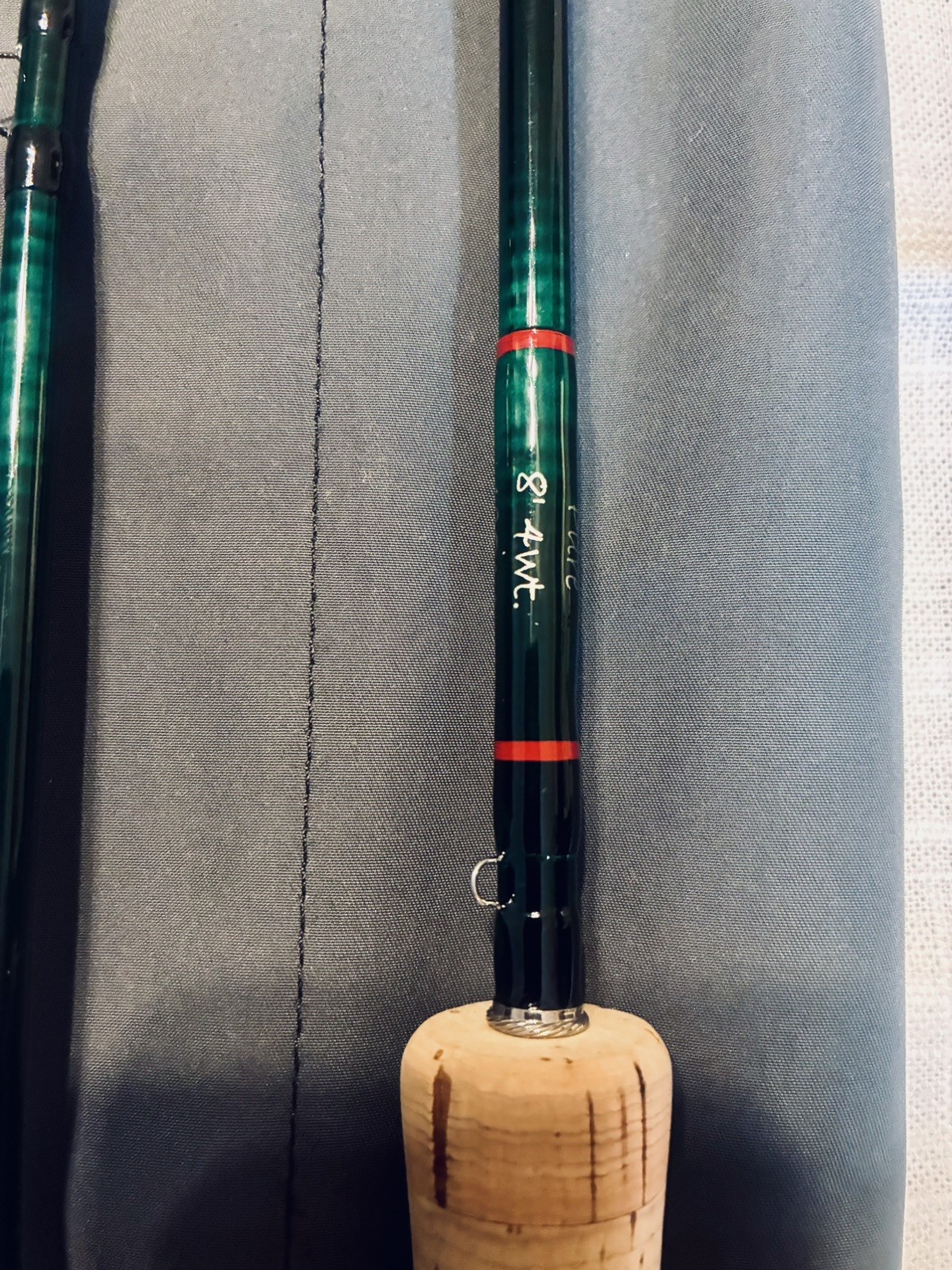 Winston Pure 8′ 4wt Fly Rod 4pc. CustomWinston cap and ring reel seat. Preowned