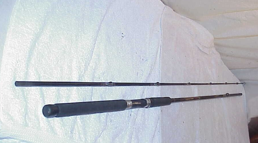 Daiwa BLACK WIDOW 7 ft 6 in Model BW762MC-D 2 pc Medium Action Fishing Rod