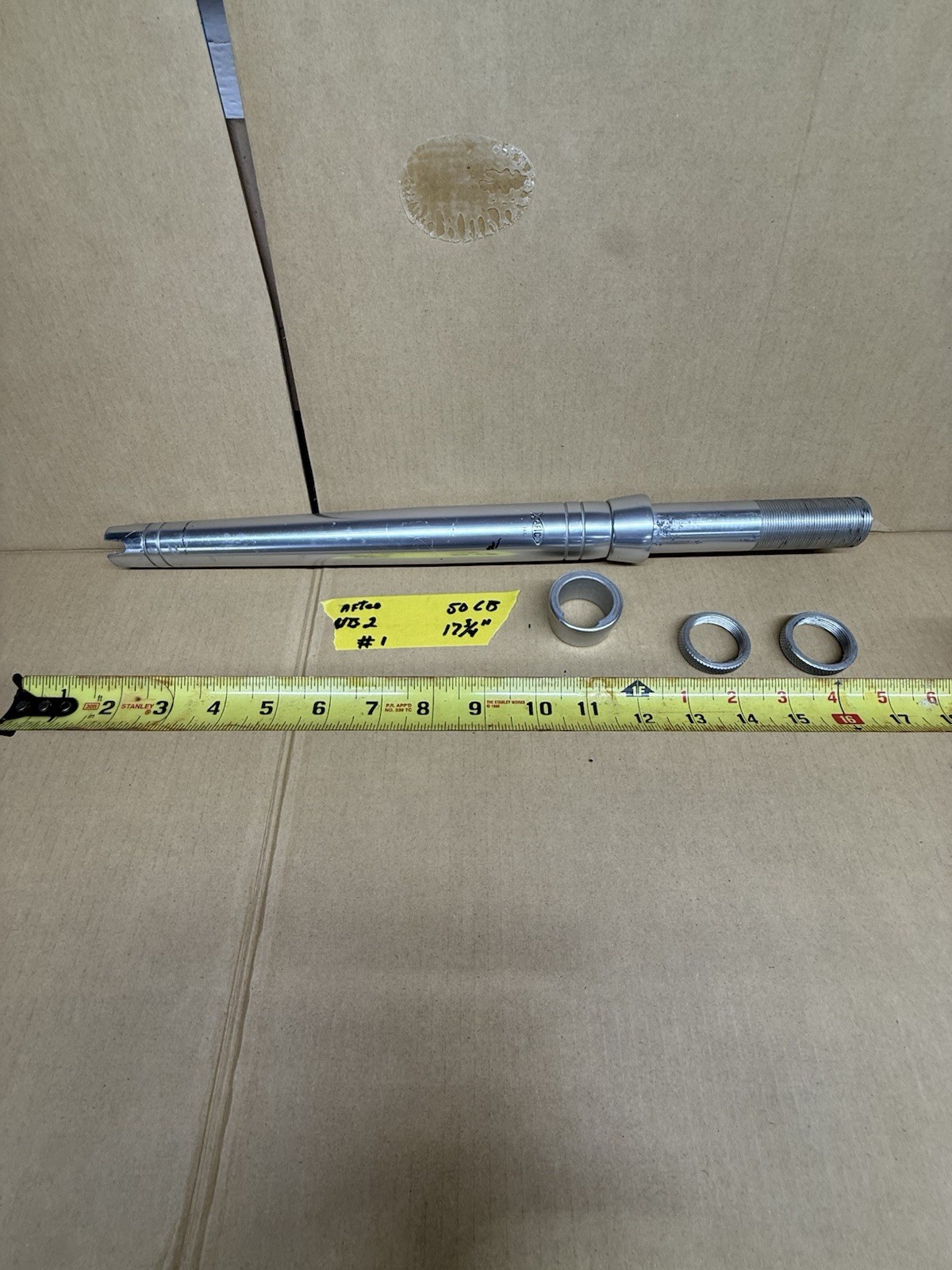 USED AFTCO POLISHED Aluminum Butt 17.5″ UB2 Great condition. 30-50lb class